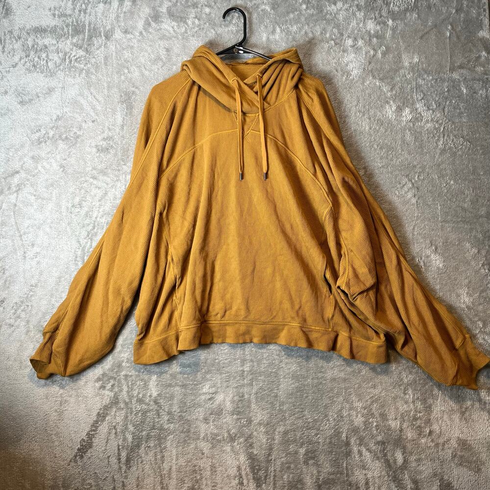 Lululemon Mellow In Hoodie Sz L / XL Waffle Spiced Bronze Women's